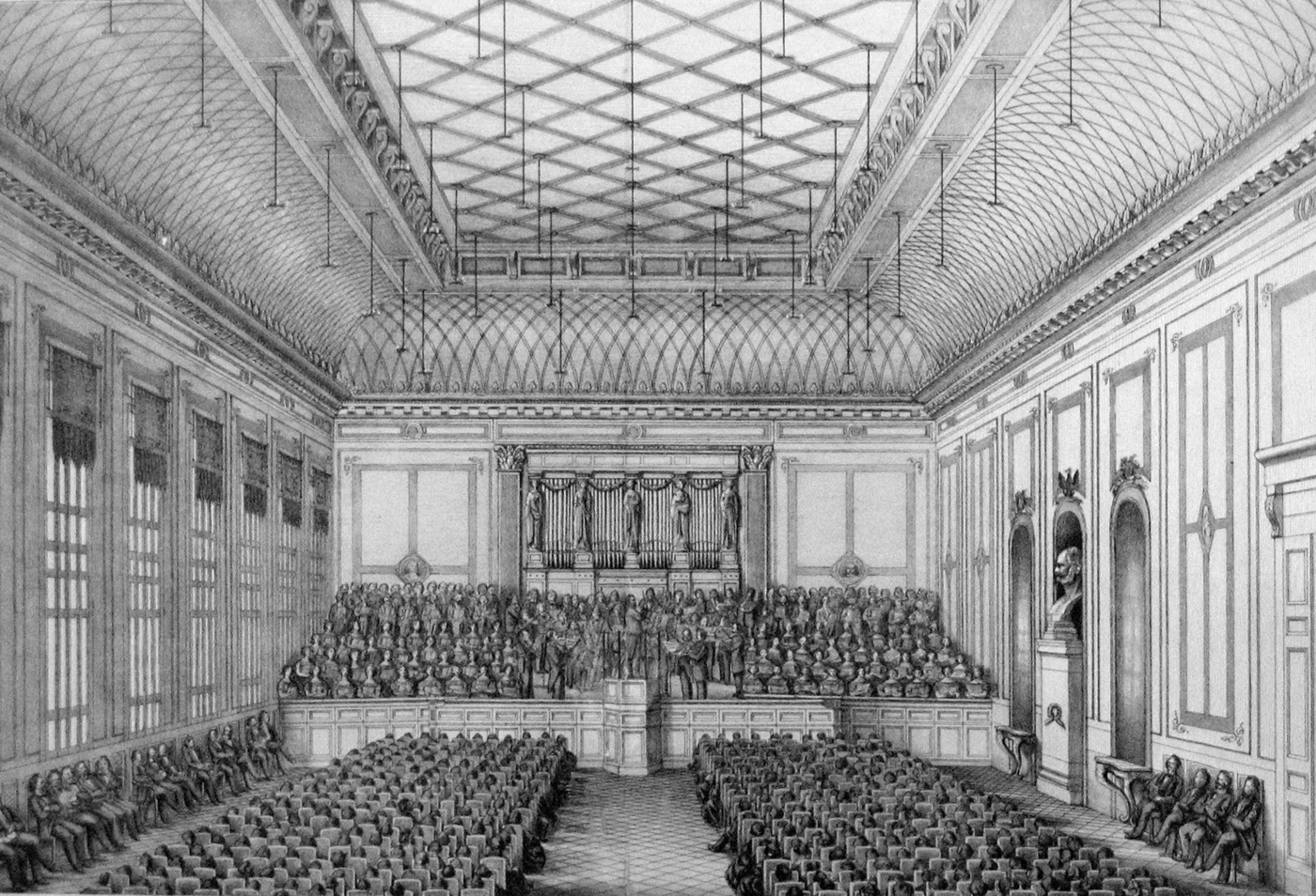 Die IBACH Orgel in der Gesellschaft Concordia in Barmen